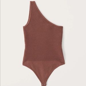 Abercrombie & Fitch XS 1 shoulder bodysuit